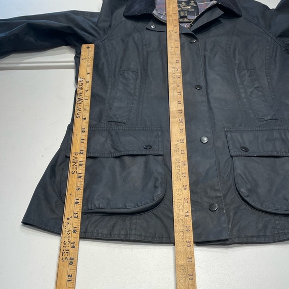 Barbour Beadnell Women’s size 6 waxed canvas Jacket - Picture 10 of 16